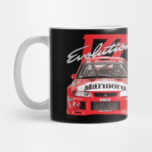 wrc EVO 6 champion Tommi Mäkinen Car evolution TME VI version Mug